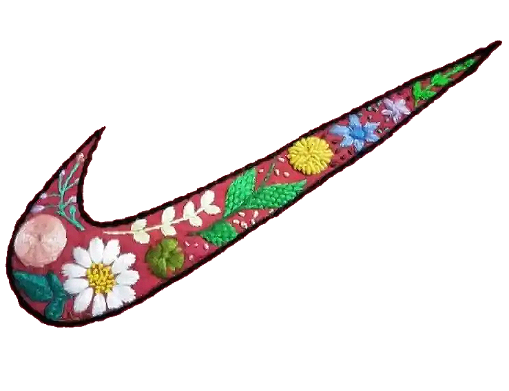 媽媽縫的NIKE標志火遍全網，從書包刺繡到全球圖騰，媽媽牌耐克logo背后的標志進化史